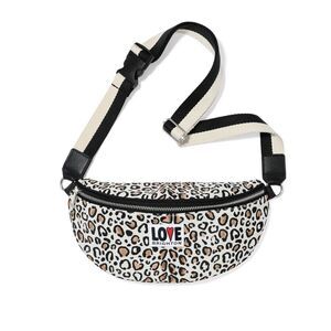 BRIGHTON WILD CAT BELT BAG CROSSBODY NWT Cheetah Print Fanny Pack